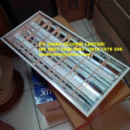 Kap Lampu RMI Mirror 2 x 18W Raul